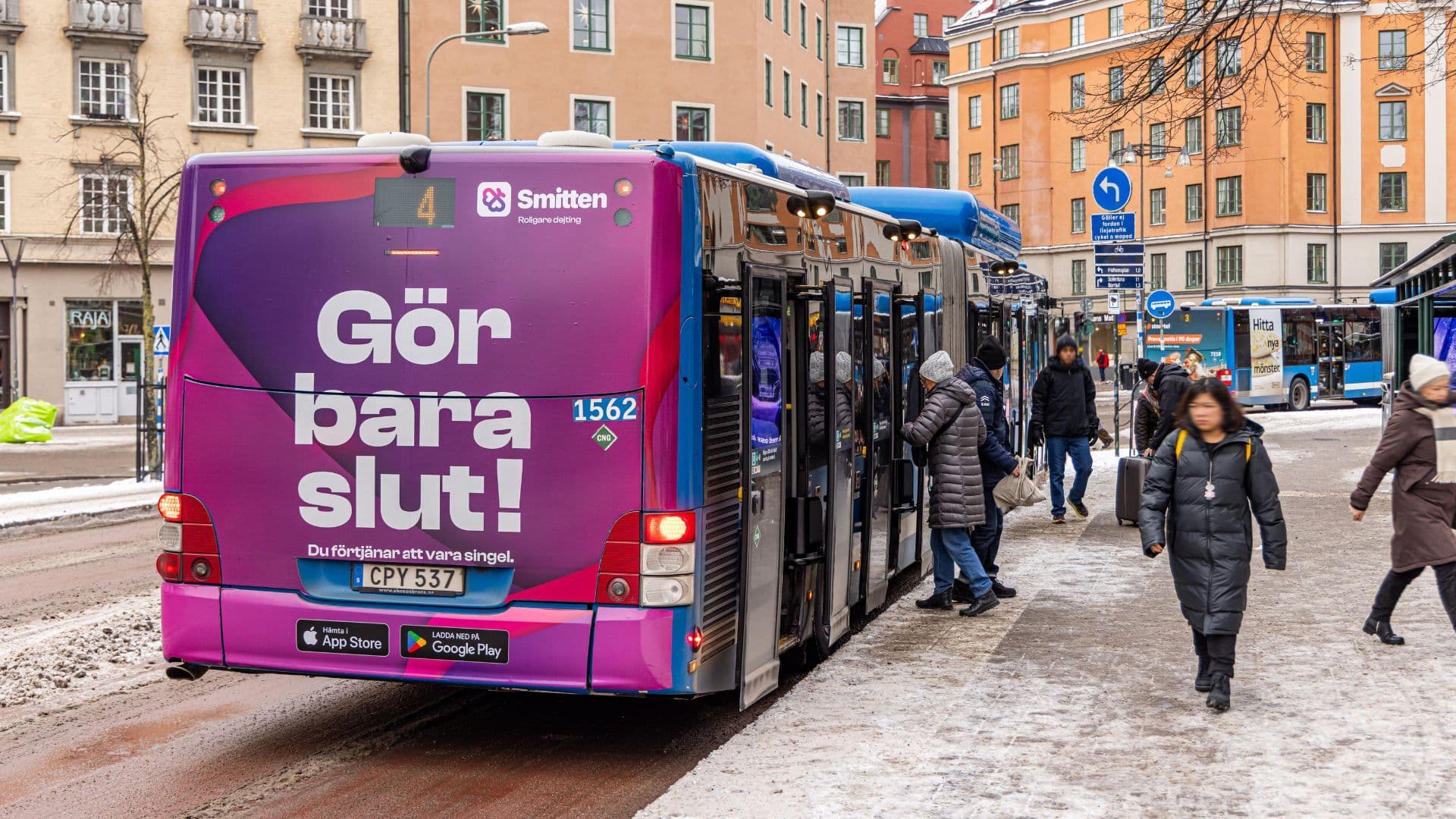 gör bara slut bus stockholm